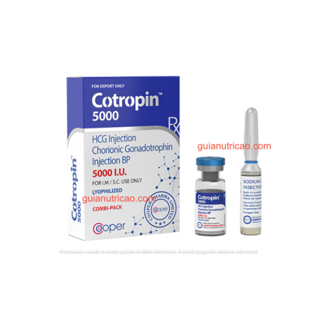 Cotropin 5000 UI (HCG) - Cooper Pharma