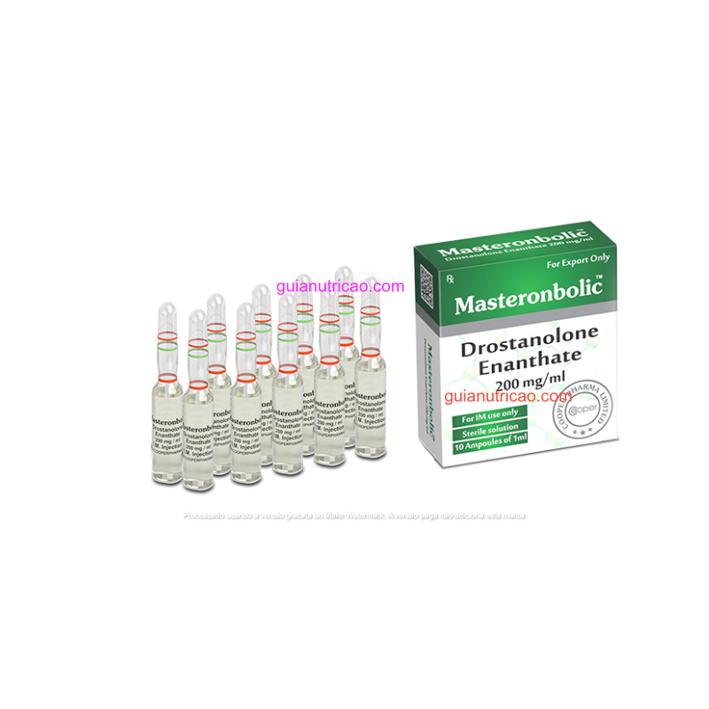 Masteronbolic (Masteron) 200mg 10 ampolas - Cooper Pharma