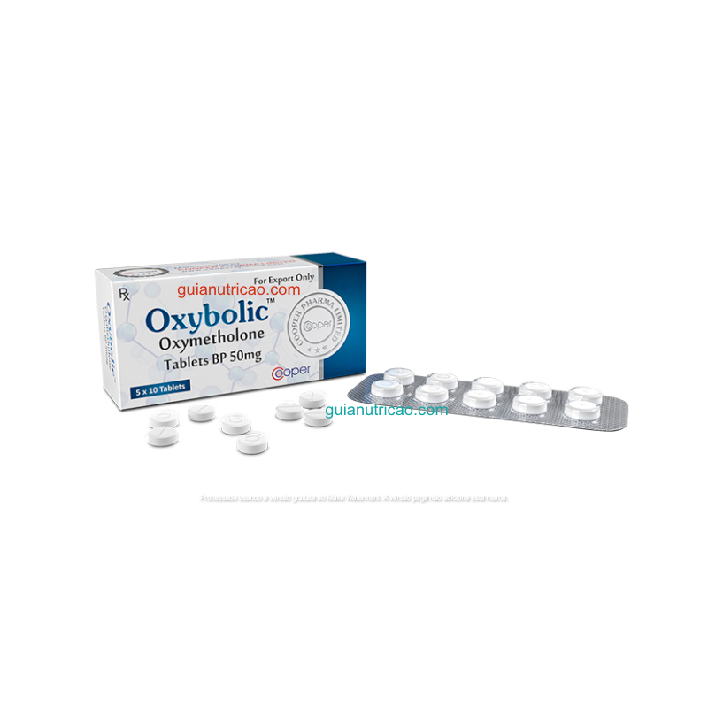 Oxybolic (Hemogenin) 50mg 50 Comprimidos - Cooper Pharma
