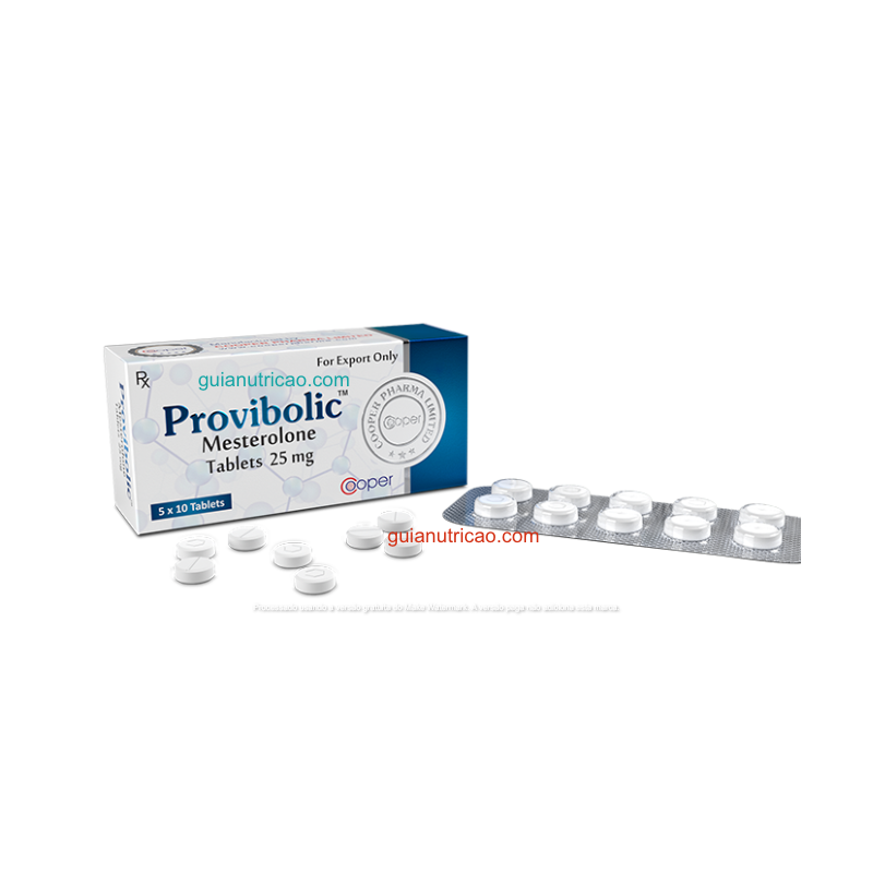 Provibolic (Proviron) 25mg 50 Comprimidos - Cooper Pharma