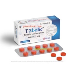 T3Bolic (Liotironina) 25mcg 50 Comprimidos - Cooper Pharma