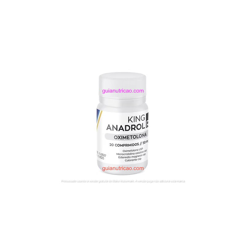 Anadrol RX (Hemogenin) 50mg 20 Comprimidos - King Pharma