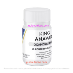 Anavar (Oxandrolona) 10mg 50 Comprimidos - King Pharma