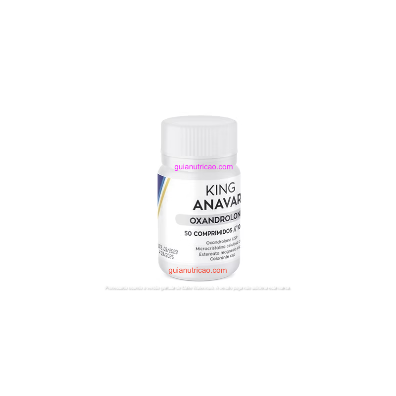 Anavar (Oxandrolona) 10mg 50 Comprimidos - King Pharma
