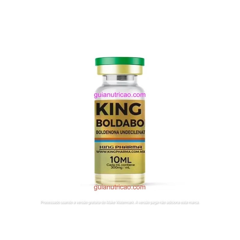 King Boldabolic (Boldenona) 10ml 300mg/ml - King Pharma