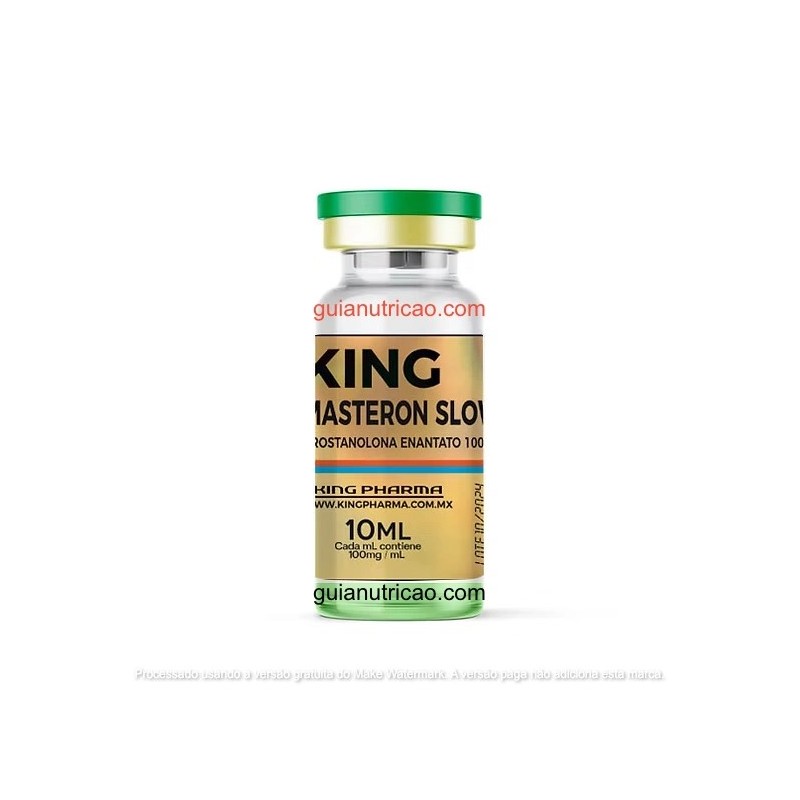 King Masteron Slow (Enantato) 10ml 100mg/ml - King Pharma