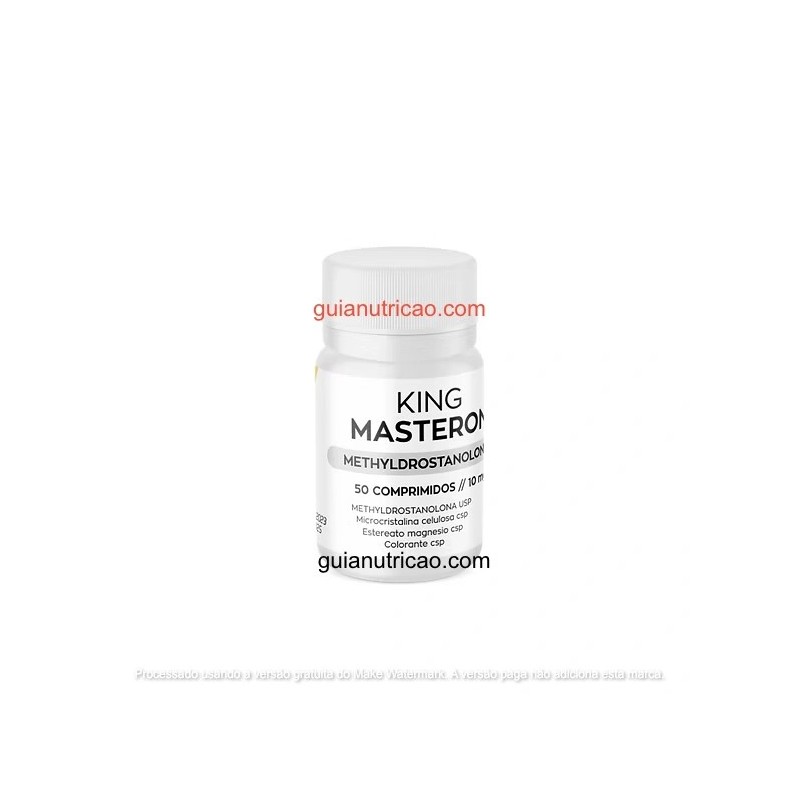King Masteron Oral 10mg 50 Comprimidos - King Pharma