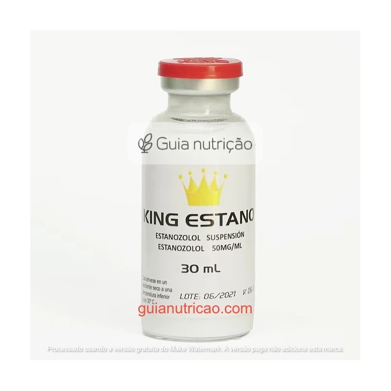 King Estano (Stanozolol) 30ml 50mg/ml - King Pharma