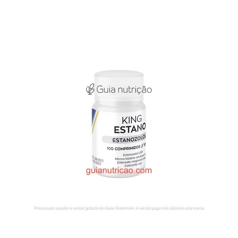 Stanaozolol oral 10mg 100 Comprimidos - King Pharma
