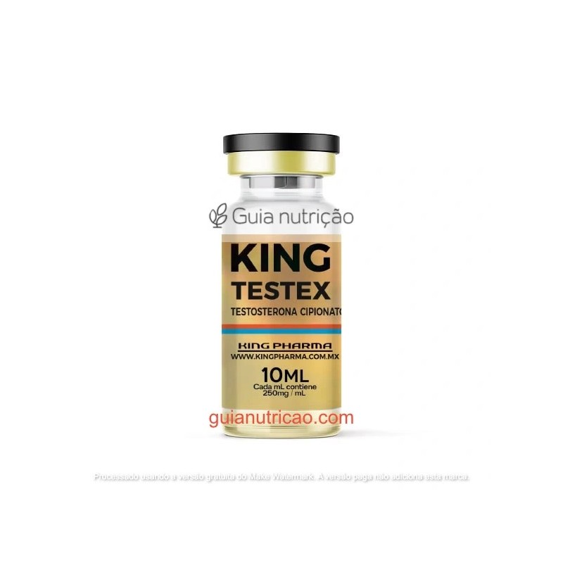 Testex (Cipionato de Testosterona) 10ml 250mg/ml - King Pharma
