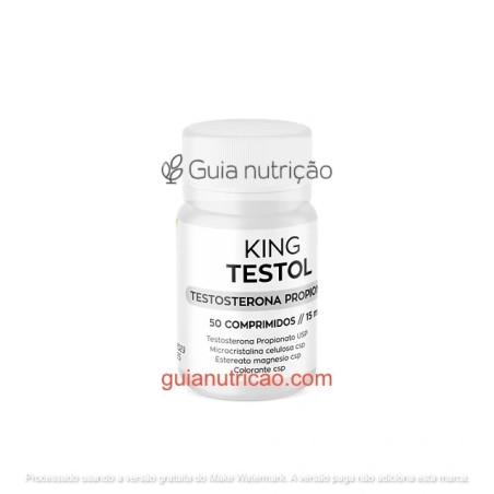 Propionato de Testosterona Oral 15mg 50 Comprimidos - King Pharma