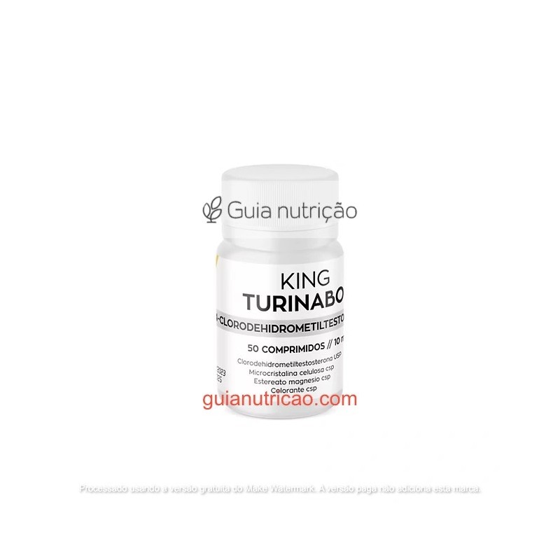 King Turinabol 10mg 50 Comprimidos - King Pharma