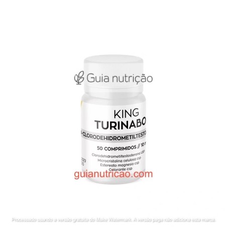 King Turinabol 10mg 50 Comprimidos - King Pharma