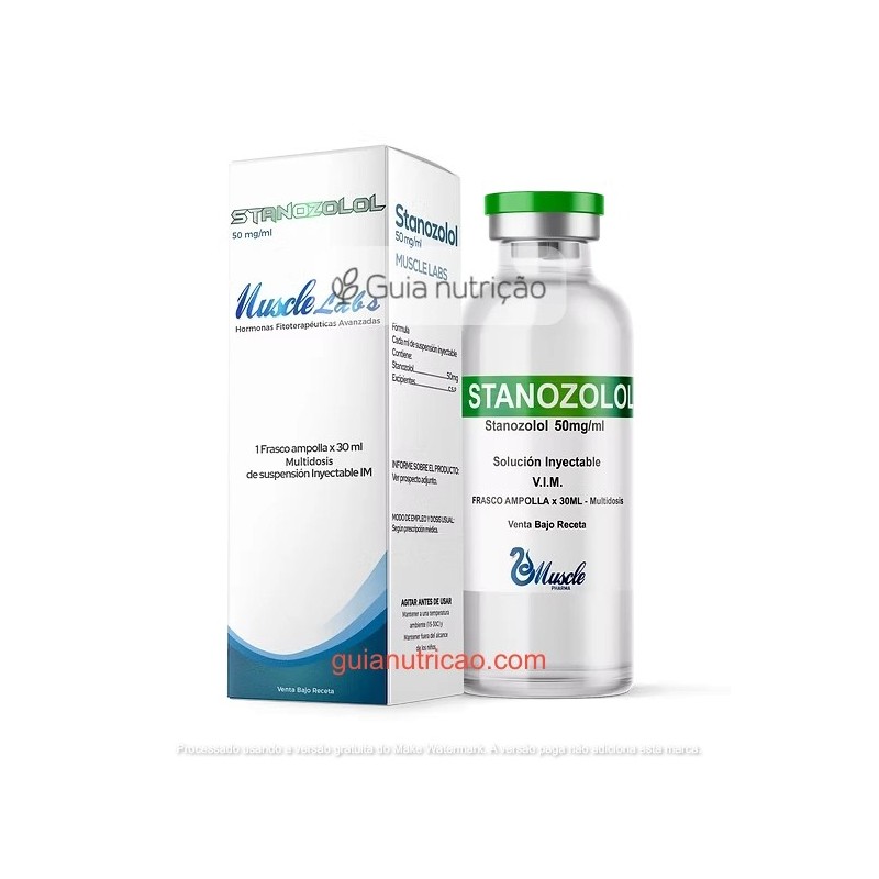 Stanozolol 30ml 50mg/ml - Muscle pharma