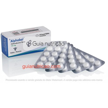 Daianabol 10mg 50 Comprimidos - Alpha Pharma