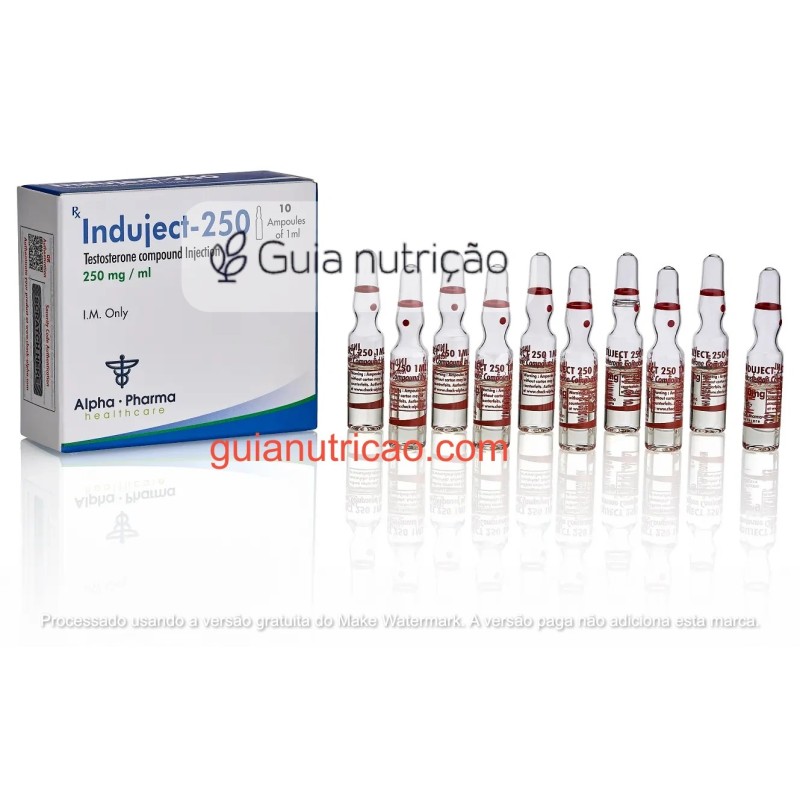 Durateston (Induject) 10 Ampolas 250mg/ml - Alpha Pharma
