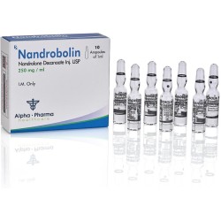 Decanoato de Nandrolona 10 Ampolas 250mg/ml - Alpha Pharma