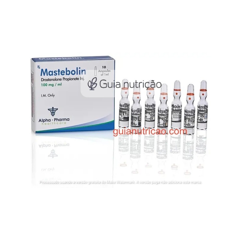 Masteron Propionato 10 Ampolas 100mg/ml - Alpha Pharma