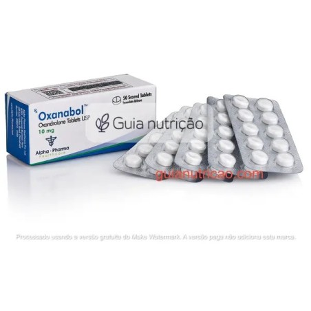 Oxandrolona (Oxanabol) 10mg 50 Comprimidos - Alpha Pharma