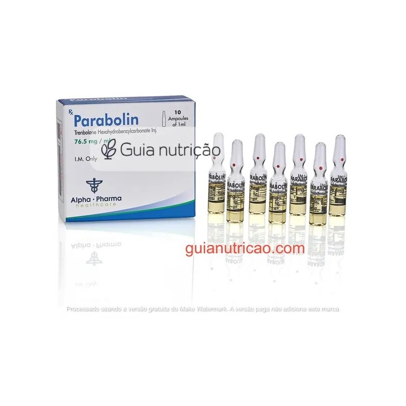Trembolona Hexa (Parabolin) 76.5mg 10 Ampolas - Alpha Pharma