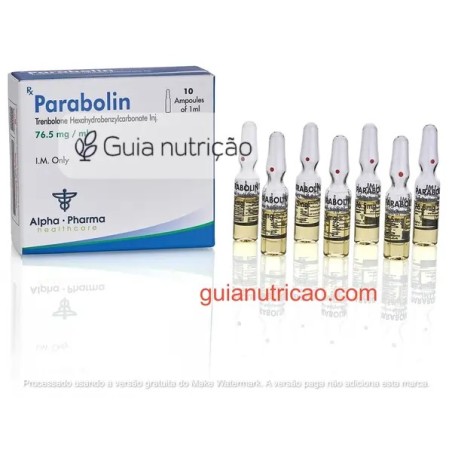 Trembolona Hexa (Parabolin) 76.5mg 10 Ampolas - Alpha Pharma