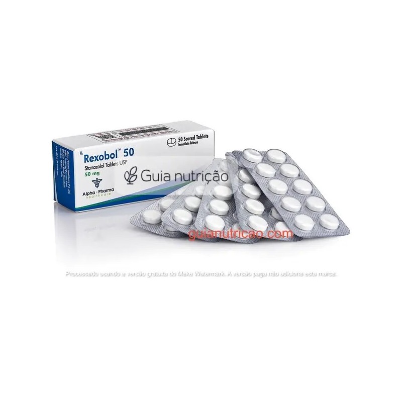 Stanozolol (Rexobol)10mg 50 Comprimidos - Alpha Pharma