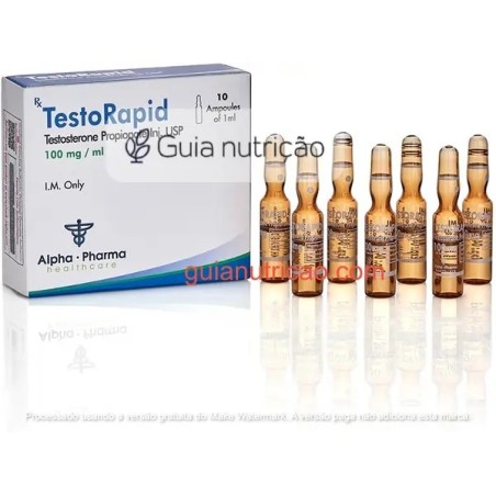 Propionato de Testosterona 100mg/ml 10 Ampolas - Alpha Pharma