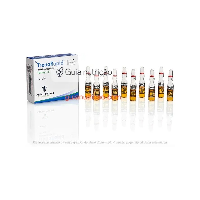 Trembolona Acetato 10mg/ml 10 Ampolas - Alpha Pharma