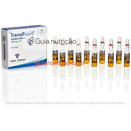 Trembolona Acetato 10mg/ml 10 Ampolas - Alpha Pharma