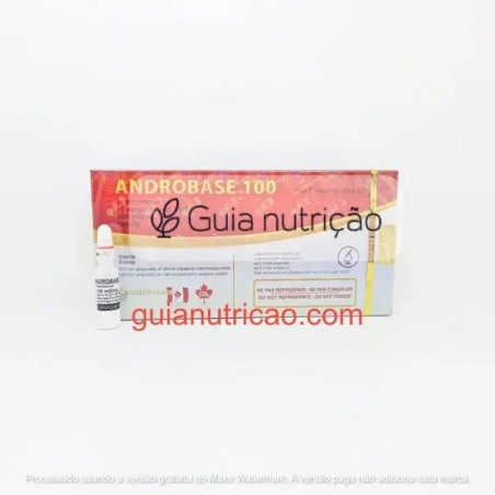 Testosterona Base (Androbase) 100mg/ml Canada Labs: Benefícios, Como Usar, Comprar Online e Preço