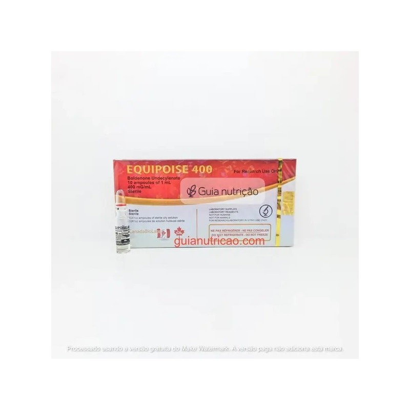 Boldenona (Equipoise) 400mg/ml 10 Ampolas - Canada Labs