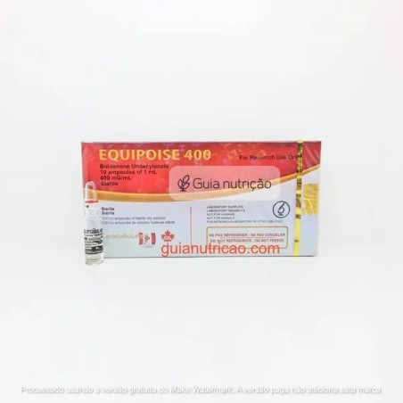 Boldenona (Equipoise) 400mg/ml 10 Ampolas - Canada Labs
