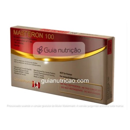 Masteron Propiontato 100mg 10 Ampolas - Canada Labs