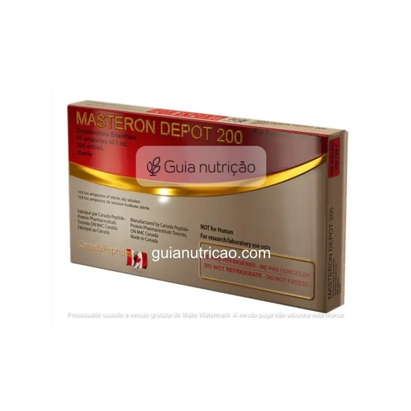 Masteron Enantato 100mg 10 Ampolas - Canada Labs