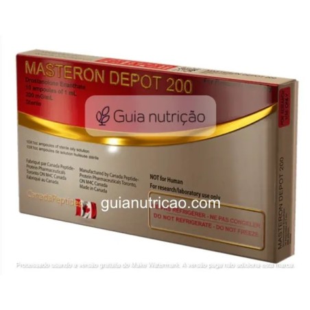 Masteron Enantato 100mg 10 Ampolas - Canada Labs
