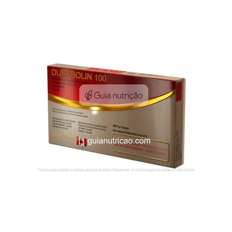 Fenilpropionato de Nandrolona 100mg 10 Ampolas - Canada Labs