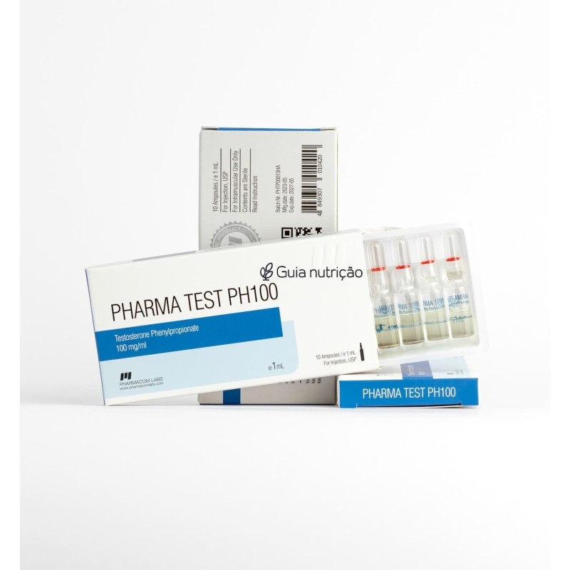 Fenilpropionato de Testosterona 100mg 10 Ampolas - Pharmacom