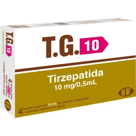 Tirzepatida T.G (Mounjaro) 10mg - Indufar