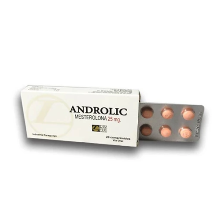 Proviron 25mg  (Androlic) 20 Comprimidos - Landerlan