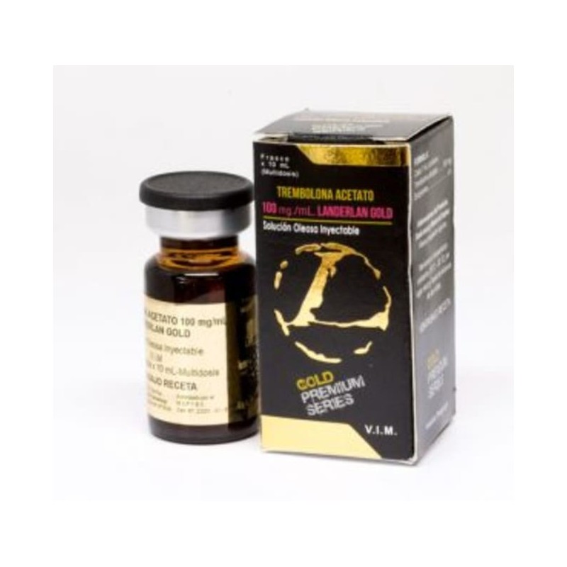 Trembolona acetato 10ml 100mg/ml landerlan gold