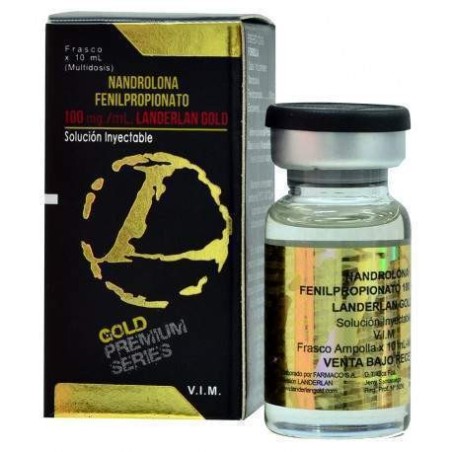 Fenilpropionato de nandrolona10ml 100mg/ml landerlan gold