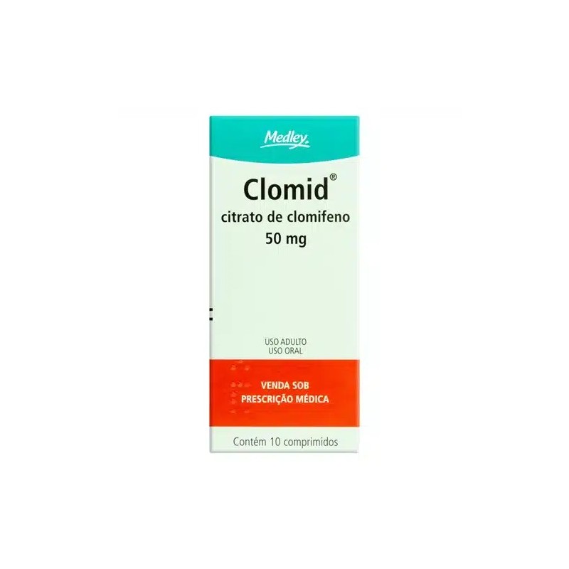 Clomid 50mg 10 Comprimidos – Genérico
