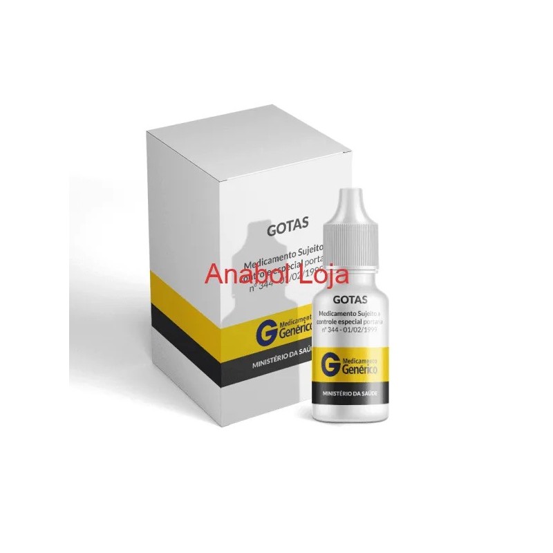 Clonazepam 2,5mg/ml 20ml Gotas - Genérico