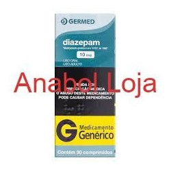 Diazepam 10mg 30 comprimidos - Genérico