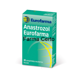 Anastrozol 1mg Com 30 Comprimidos - Eurofarma