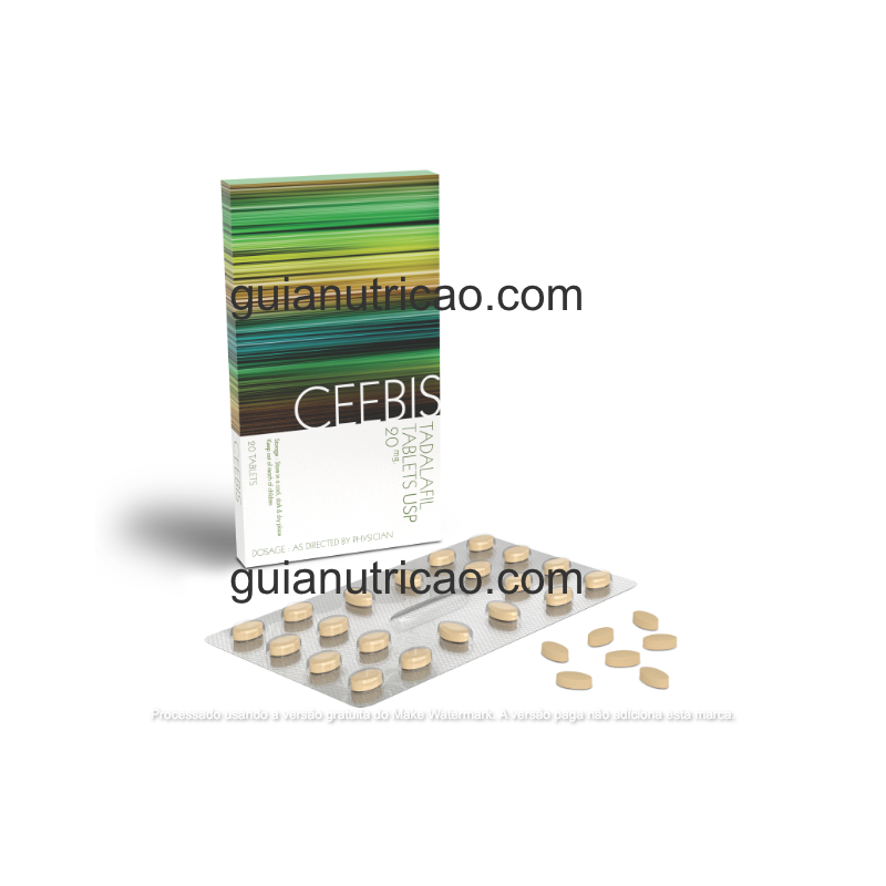 Ceebis (tadalafila) 20mg 20 comprimidos - Cooper Pharma