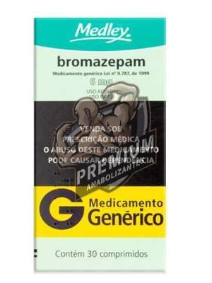 Bromazepam 6mg 30 Comp Medley